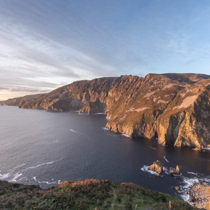 Slieve League Cliffs Donegal Ireland  Courtesy Martin Fleming