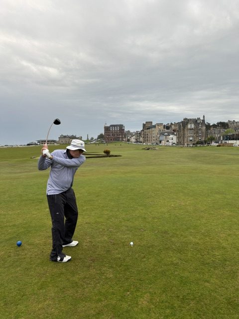 Old Course 18th Tee Off